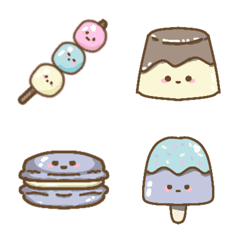 [LINE絵文字] sweets emoji sc.の画像