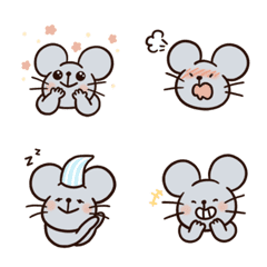 [LINE絵文字] Little Mouse Daily1の画像