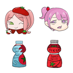 [LINE絵文字] Tomato Power Time！の画像