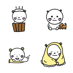 [LINE絵文字] cute BOOの画像