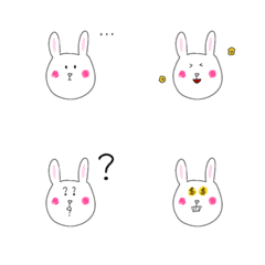 [LINE絵文字] the unpredictable rabbitの画像