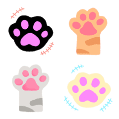 [LINE絵文字] Cat paws.の画像