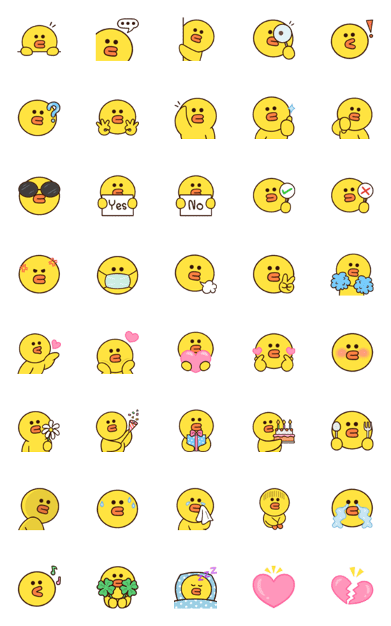 [LINE絵文字]emoji BROWN ＆ FRIENDS : Sallyの画像一覧