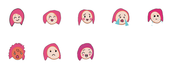 [LINE絵文字]fun faceの画像一覧