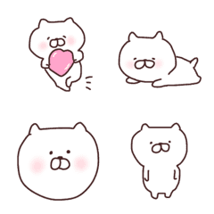 [LINE絵文字] ゆるーく ねこの画像