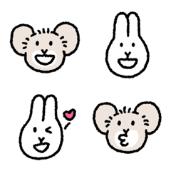 [LINE絵文字] Tabbi's Happy friendsの画像