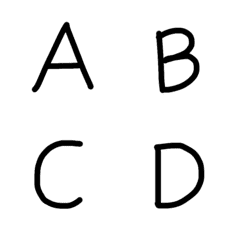 [LINE絵文字] ABC to Zの画像