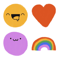 [LINE絵文字] Emotional emoji setの画像