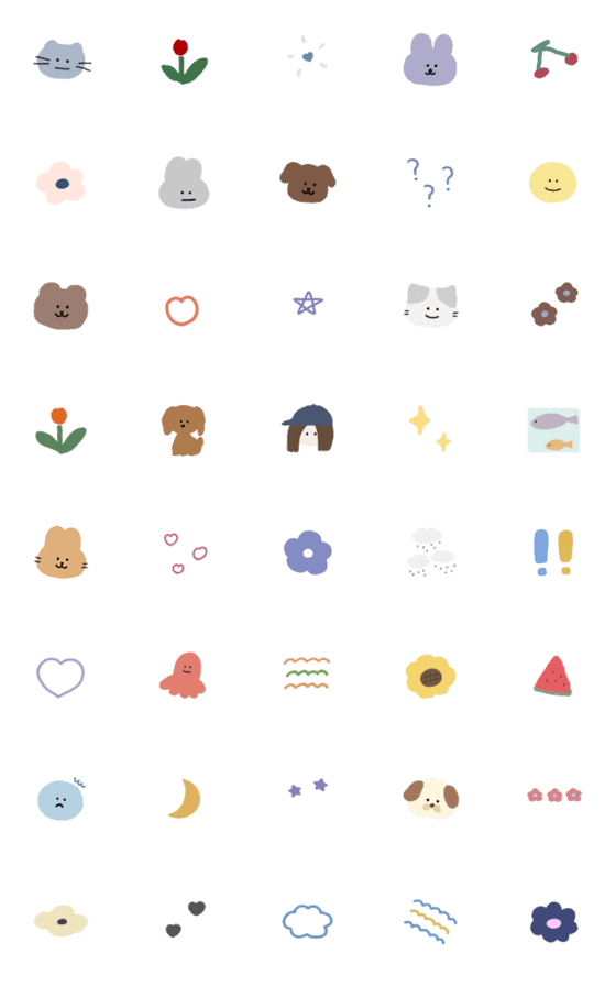 [LINE絵文字]amai emoji 44の画像一覧