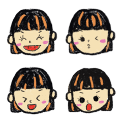 [LINE絵文字] Bob girl111の画像