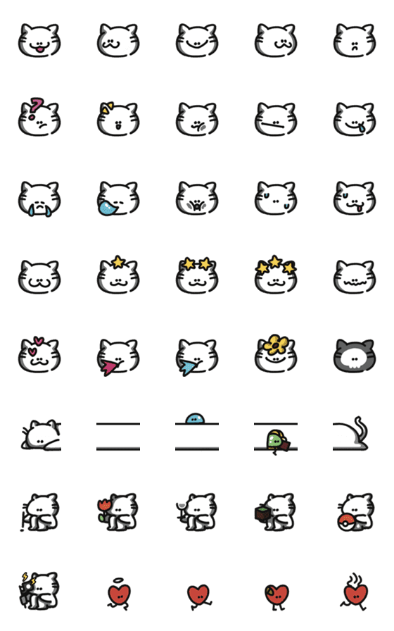 [LINE絵文字]MEOW MEの画像一覧