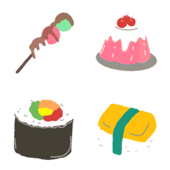 [LINE絵文字] My foods emojiの画像