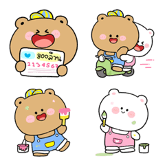 [LINE絵文字] Tu Ta and Tuk Tik Emojiの画像