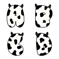 [LINE絵文字] moo moo emojiの画像