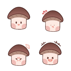 [LINE絵文字] Little mushroom miniの画像