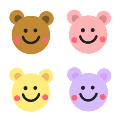 [LINE絵文字] colorful bears！！の画像