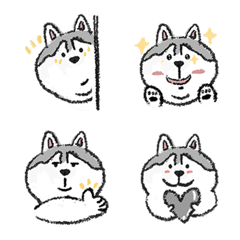 [LINE絵文字] yeka_huskyの画像