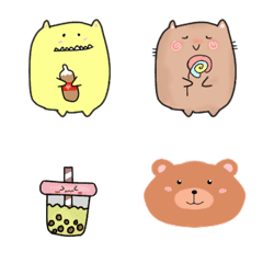 [LINE絵文字] emoji kawaii eieiの画像