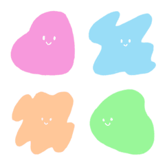 [LINE絵文字] pastel minimal smileの画像