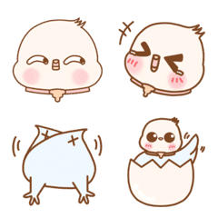 [LINE絵文字] baby bird juju- newの画像