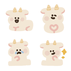 [LINE絵文字] 12 zodiac sheep year babyの画像