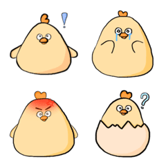 [LINE絵文字] chicken tatooの画像