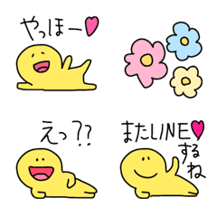 [LINE絵文字] 【ゆるーい 絵文字】の画像