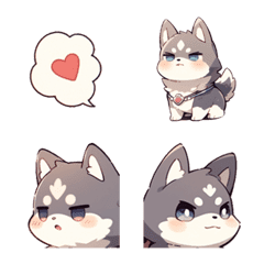 [LINE絵文字] Ai Husky 0w0の画像