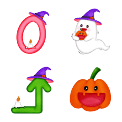 [LINE絵文字] Emoj Halloweenの画像