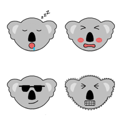 [LINE絵文字] Cute Koala Cuteの画像