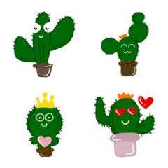 [LINE絵文字] Cute cactusの画像