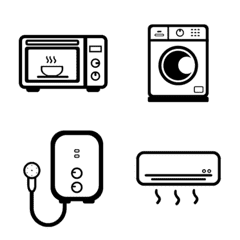 [LINE絵文字] electrical appliances V.1の画像