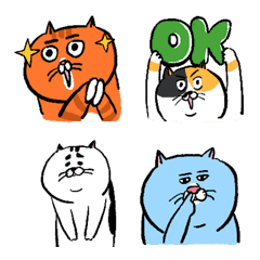 [LINE絵文字] ehcat emoji 7の画像