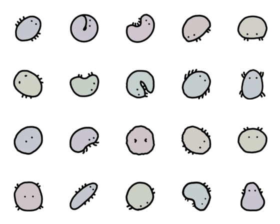 [LINE絵文字]a pea beetleの画像一覧