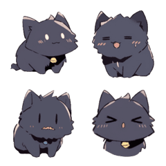 [LINE絵文字] nimal stickers-Meowの画像