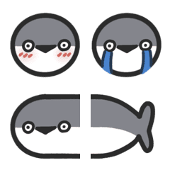 [LINE絵文字] Sacabambaspis still face Emojiの画像