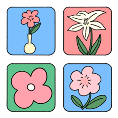 [LINE絵文字] flower boxの画像