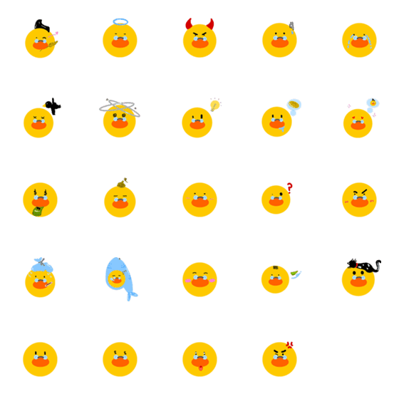 [LINE絵文字]Jao Duckの画像一覧