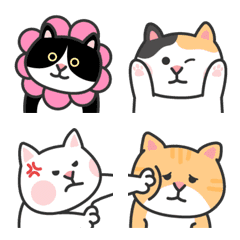 [LINE絵文字] Cat Grand Gathering！の画像