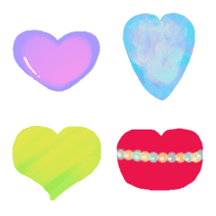 [LINE絵文字] all heart.13の画像