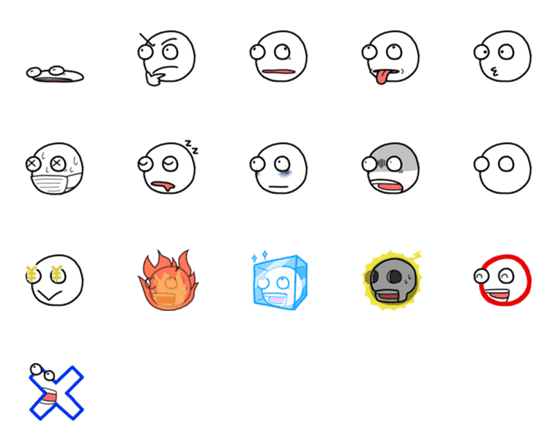 [LINE絵文字]例の顔3の画像一覧