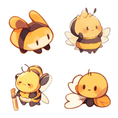 [LINE絵文字] Ai bees 0w0の画像