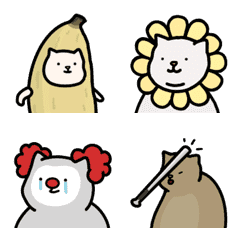 [LINE絵文字] Little Cattos -little faces 2の画像