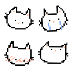 [LINE絵文字] pixel catの画像