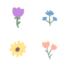 [LINE絵文字] FLOWER EMOJI :の画像