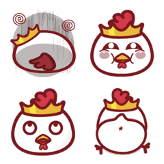 [LINE絵文字] CHICKEN KING 1の画像