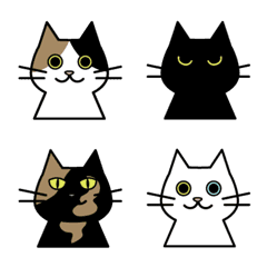 [LINE絵文字] 色んな和猫の画像