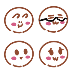 [LINE絵文字] Dumplings Emojis Wordless versionの画像