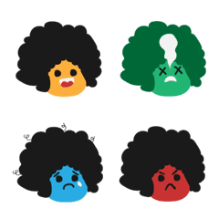 [LINE絵文字] AFROOOの画像