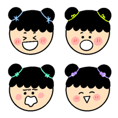 [LINE絵文字] Nako is here！ (emoji)の画像